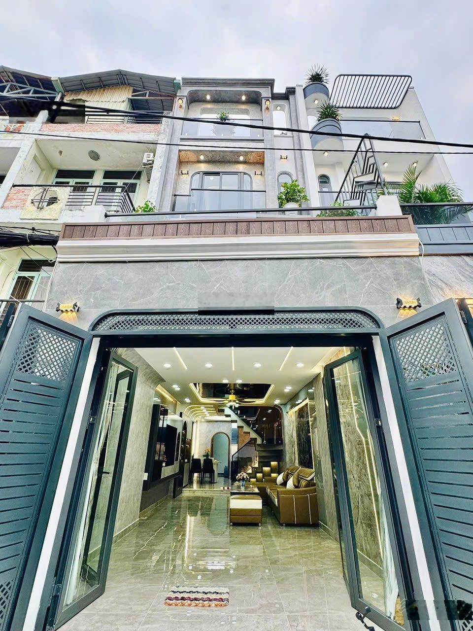 CHỈ 7 TỶ- MTKD Nhà đẹp P12 Tân Bình- DT 4X13m- 4 tầng mới ở ngay