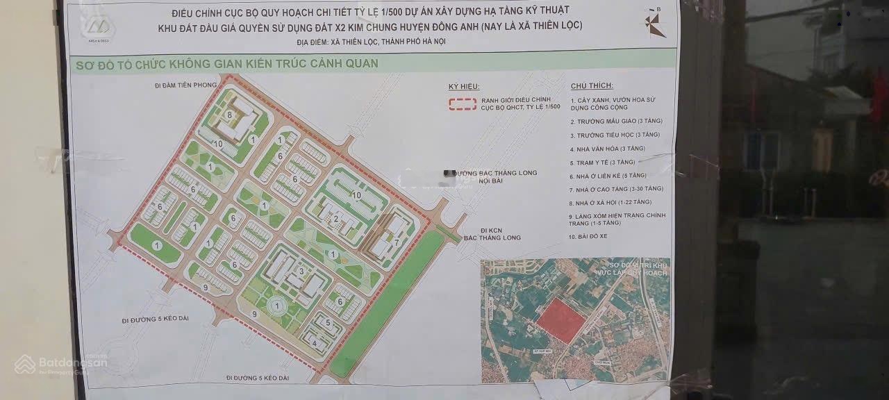 Bán 90m2 đc bao quanh -dự án đa mục tiêu - cảnh quan sông hồng- trục kinh doanh xe công tránh