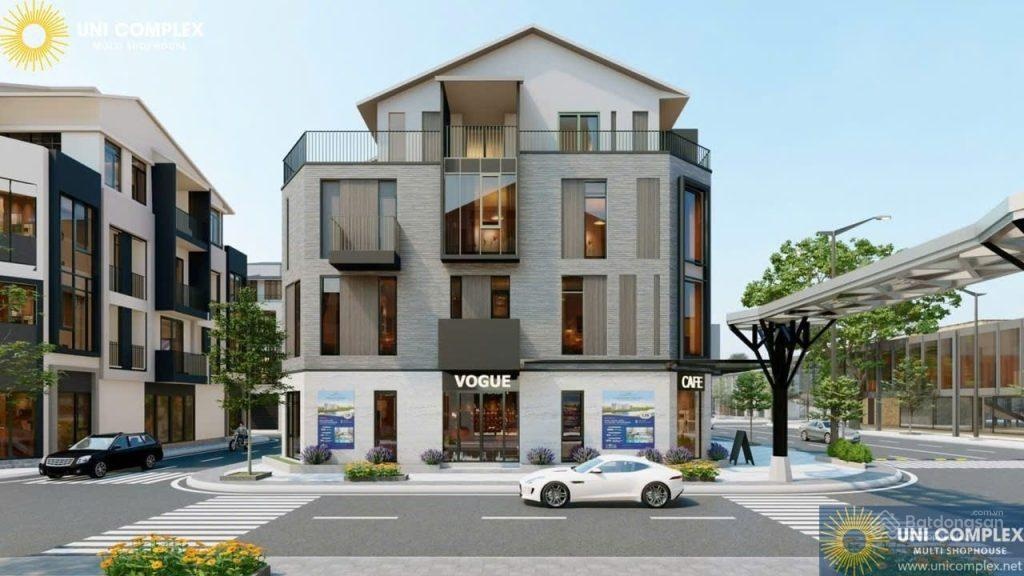 Nhà phố Uni Complex ngay trung tâm thương mại lớn thành phố mới Bình Dương. LH: 0934823868