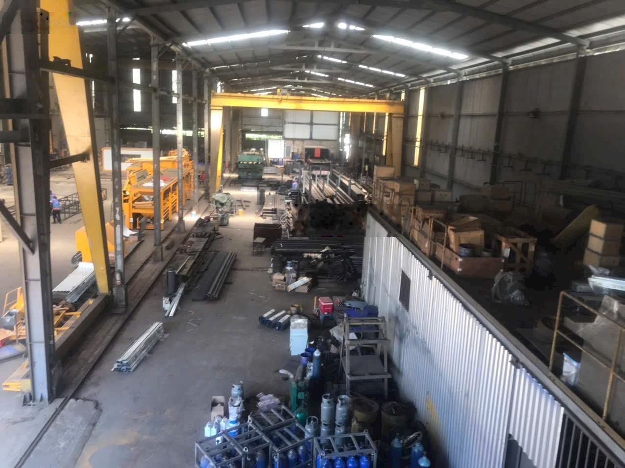 Bán nhà xưởng 2 mặt tiền 4888m2, quy hoạch SKC đang sản xuất cơ khí nặng, xã Bình Minh, Trảng Bom