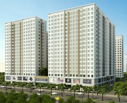 Cho thuê CC Topaz Home, 7triệu, 60m2, 2PN + 2WC, giá siêu hời