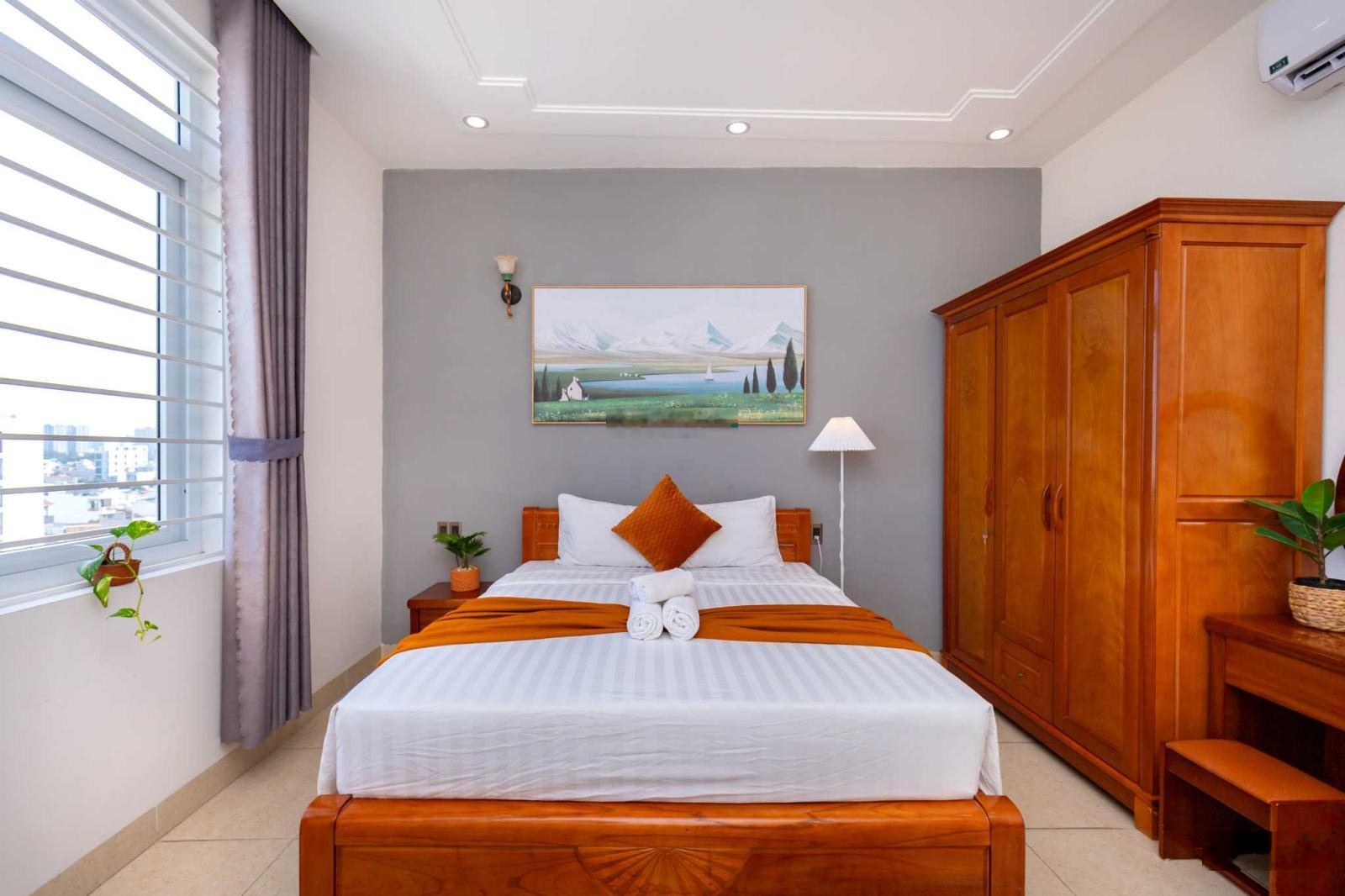 Căn hộ 1 & 2 phòng ngủ riêng (68m2) full nội thất