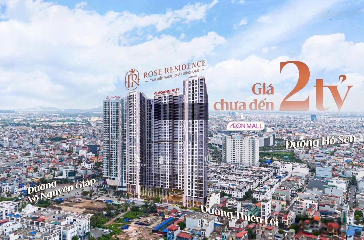 Bán căn 1.5PN Hoàng Huy Commerce tòa mới, giá 2.1 tỷ View đẹp, tầng trung. LH: 0906111599