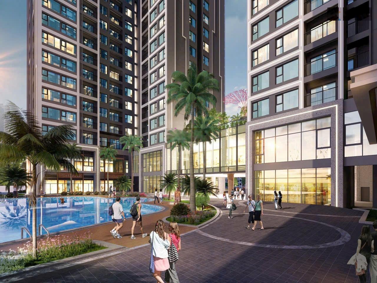 Mở bán căn hộ An Bình Homeland, diện tích 67,7 m2, dạng 2PN, 2WC view công viên