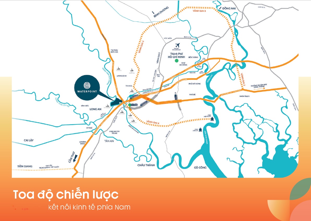 Với 1,39 tỷ sở hữu căn hộ cao cấp Solaria Rise thuộc đại đô thị Waterpoint, Long An