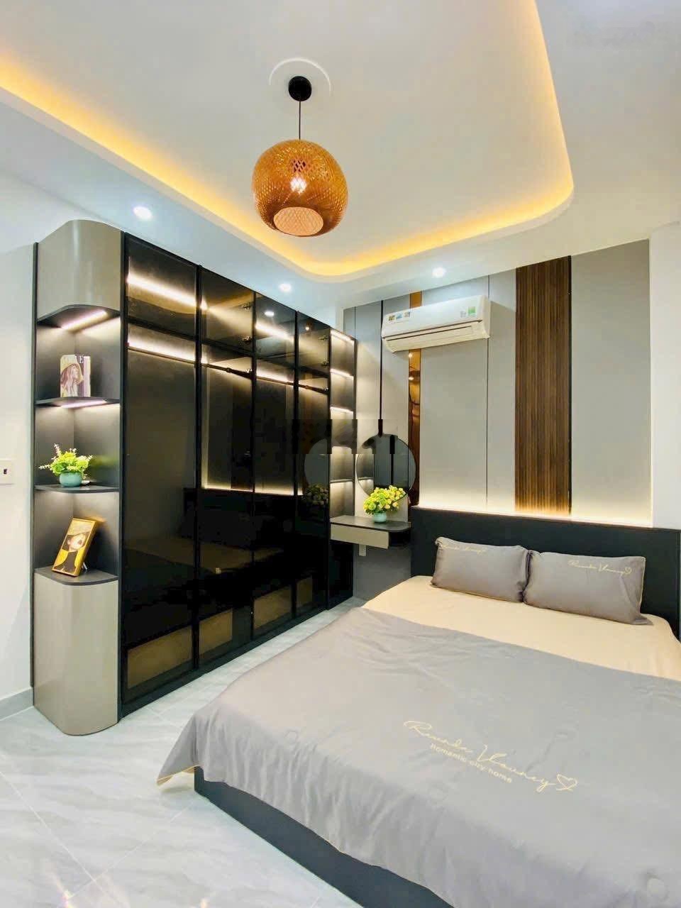 Thật 100%! Phố Trần Khát Chân, ngõ thông, 1P ra ô tô, dân xây full nội thất, 39m2 * 5T