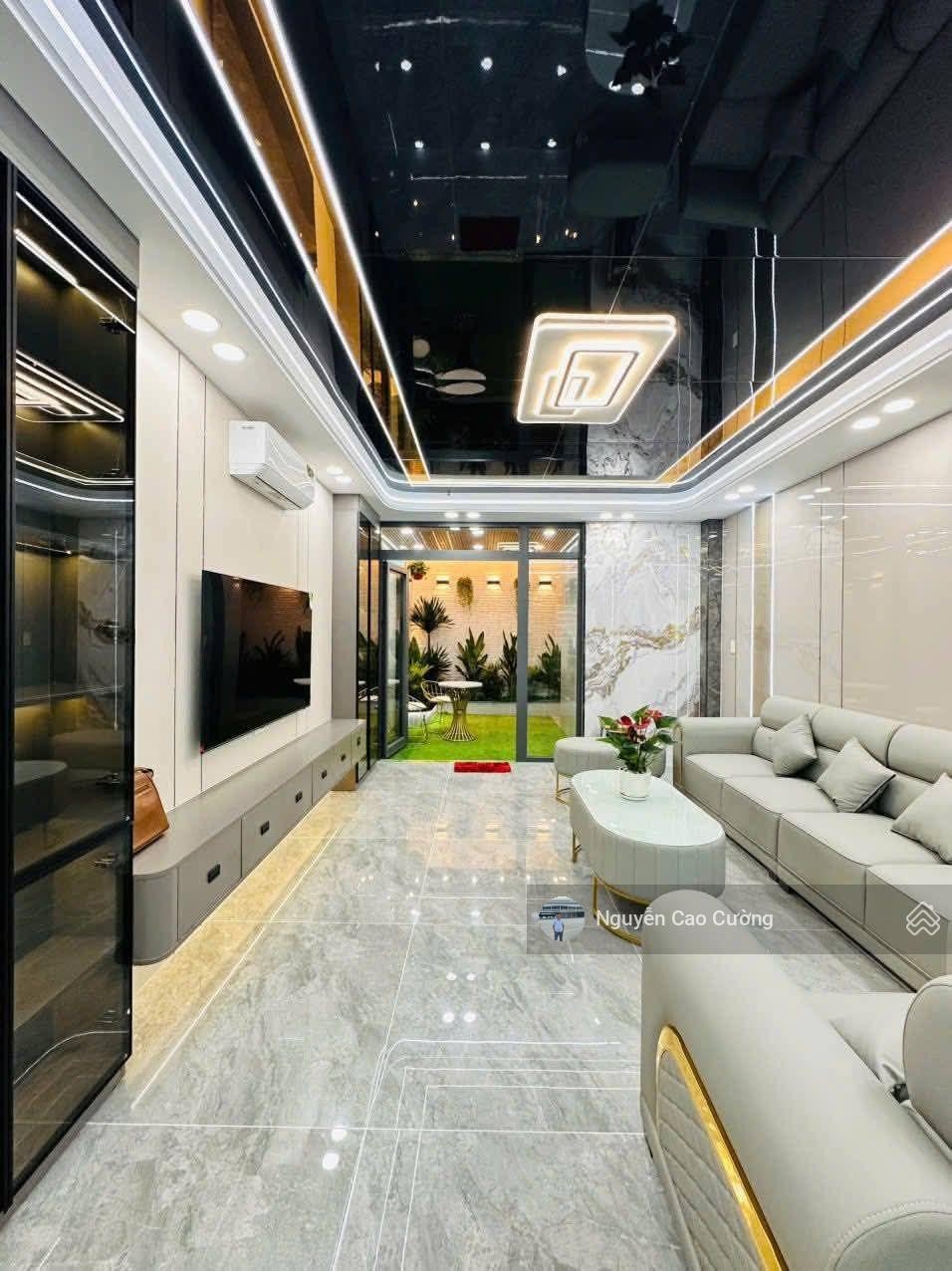 Dãy nhà phố đẹp, full nội thất, đường 8m, 4x20m, 1 lững 3 lầu Thạnh Lộc 37 gần cấp 3 Trần Hưng Đạo