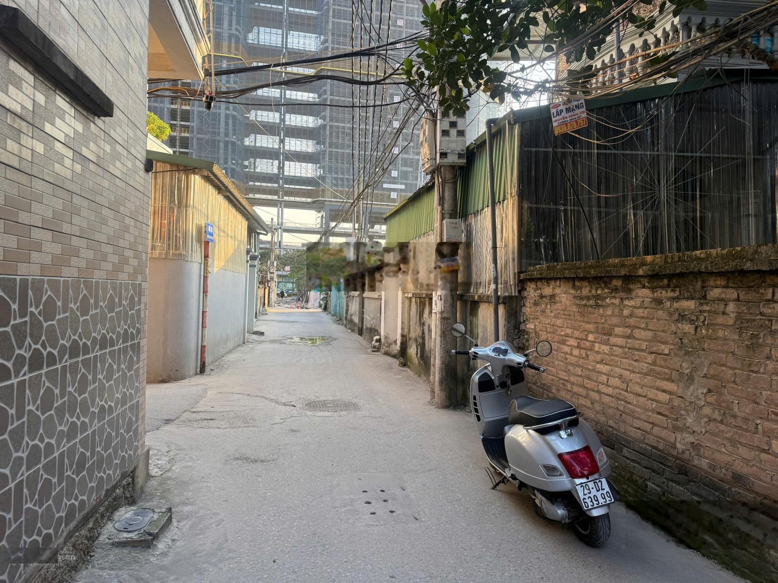 Chính chủ bán 105m2 đất thổ cư ngõ 335 An Dương Vương(sát KĐT Ciputra) Phú Thượng - Tây Hồ - Hà Nội