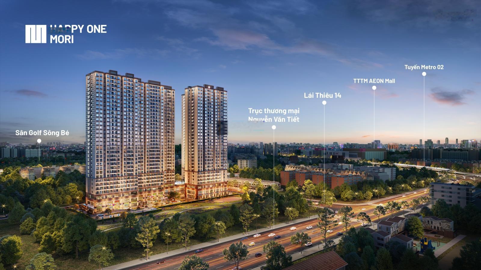 Giỏ hàng nội bộ Happy One Mori nhiều vị trí - kí trực tiếp chủ đầu tư Vạn Xuân