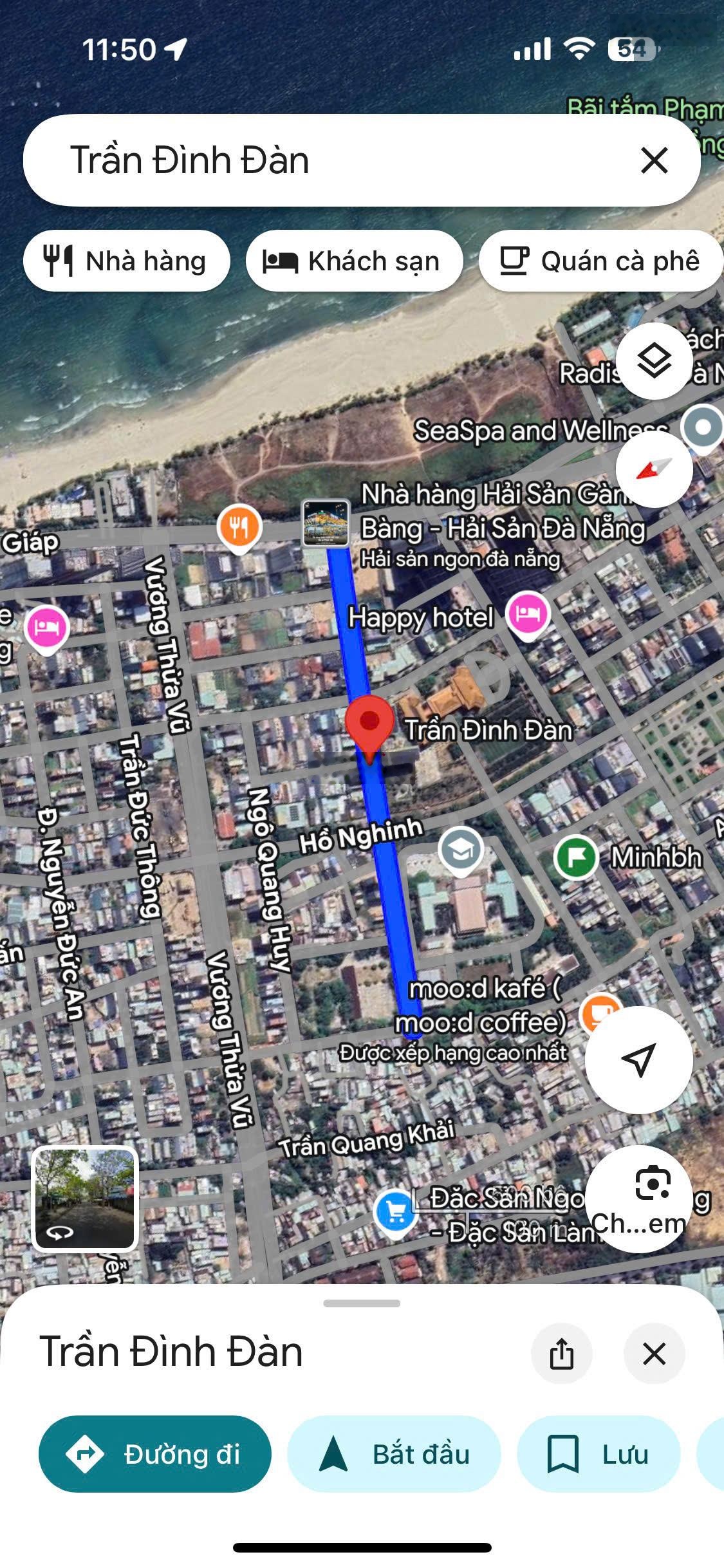 Bán đất biển Mỹ Khê 375m2 (12,5x30m) - MT đường 7m5 Trần Đình Đàn, ngay sát Biển Mỹ Khê