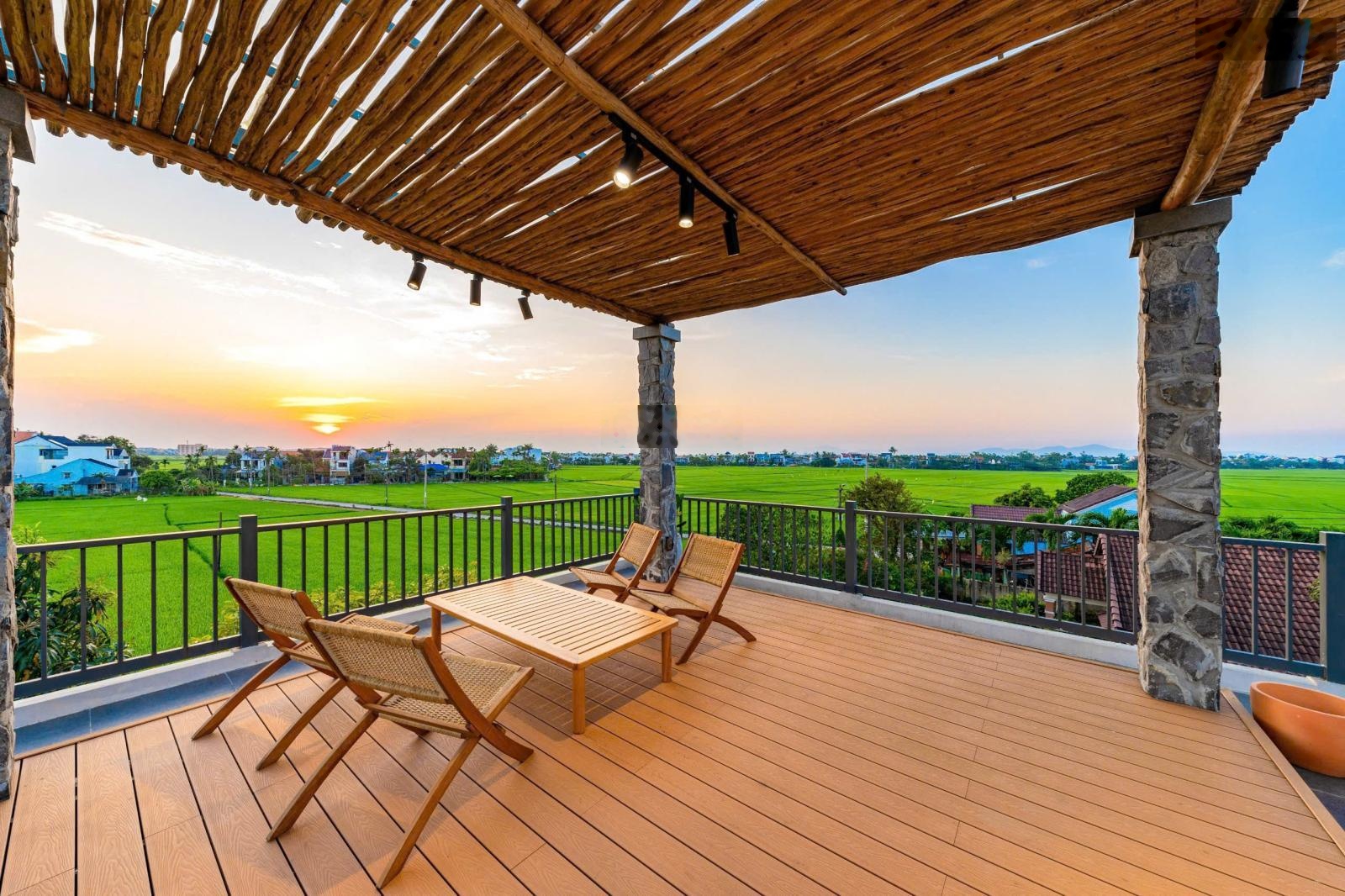 Villa view lúa 2 mặt tiền trung tâm An Mỹ, Cẩm Châu, Hội An