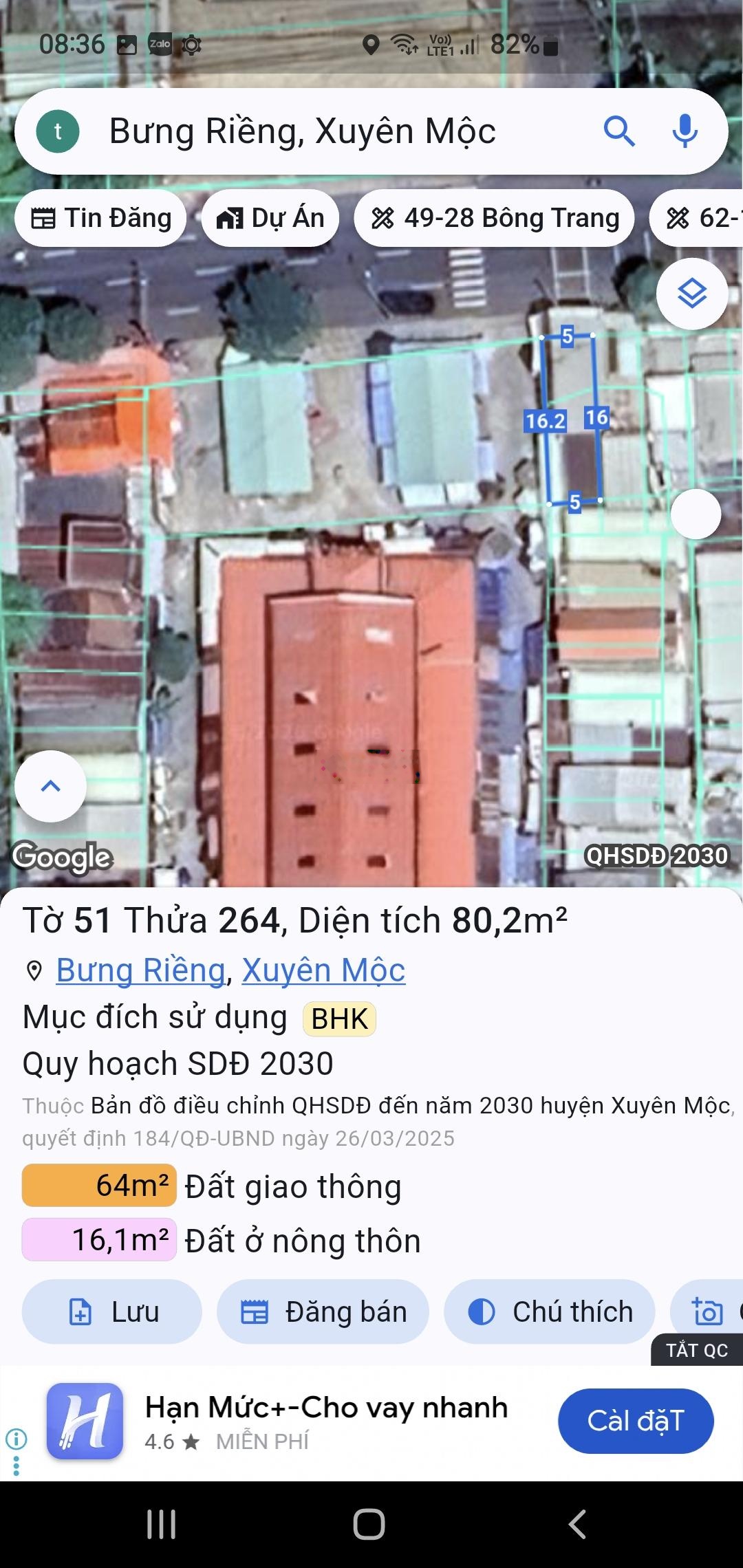 Cho thuê mặt bằng 2 Mặt Tiền Quốc Lộ 55 và Chợ Bưng Riềng