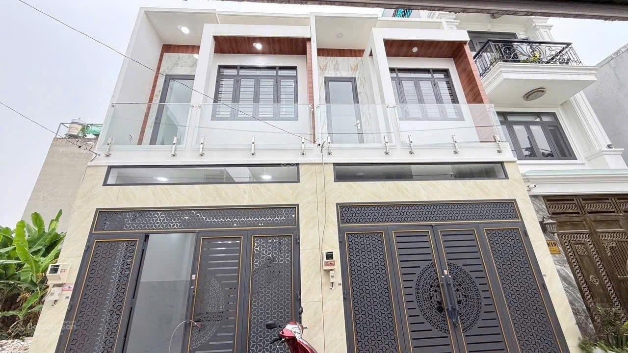 Bán nhà mới 2 tầng hẻm ô tô gần phạm văn đồng,hiệp bình chánh,thủ đức,giá 6,8 tỷ,sổ hồng riêng