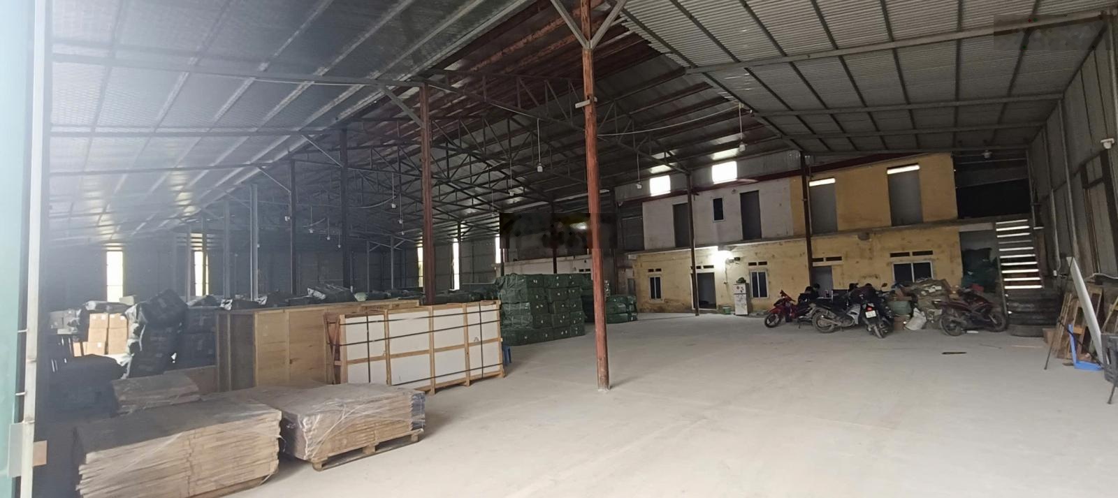 CT kho xưởng đường Đại Lộ Thăng Long, An Khánh, DT 1100m, điện 3 pha, xuất VAT, xe công, bảo vệ