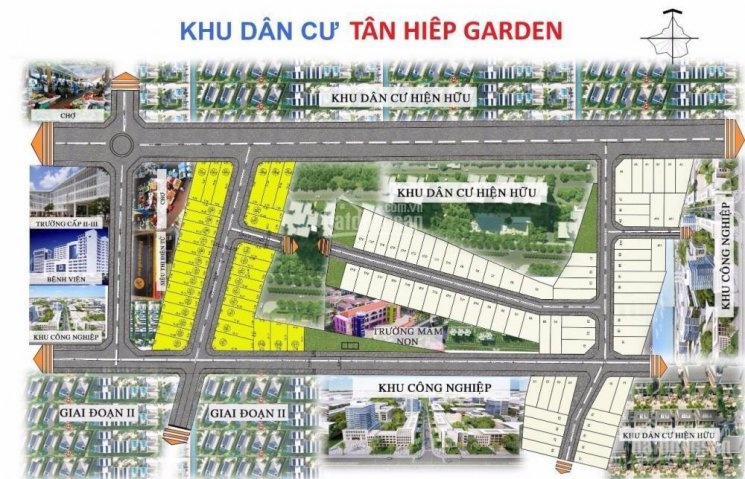 Cho thuê đất dài hạn giá rẻ làm kho bãi, nhà xưởng ở Tân Hiệp, Hóc Môn