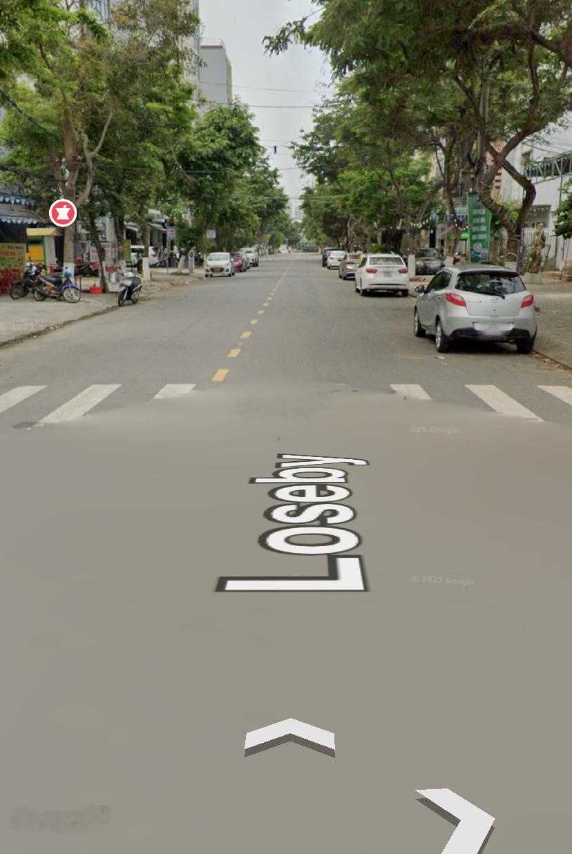 Bán đất mặt tiền đường 10m5 Loseby trục thông thẳng ra biển ngang 5m - 10m - 15m