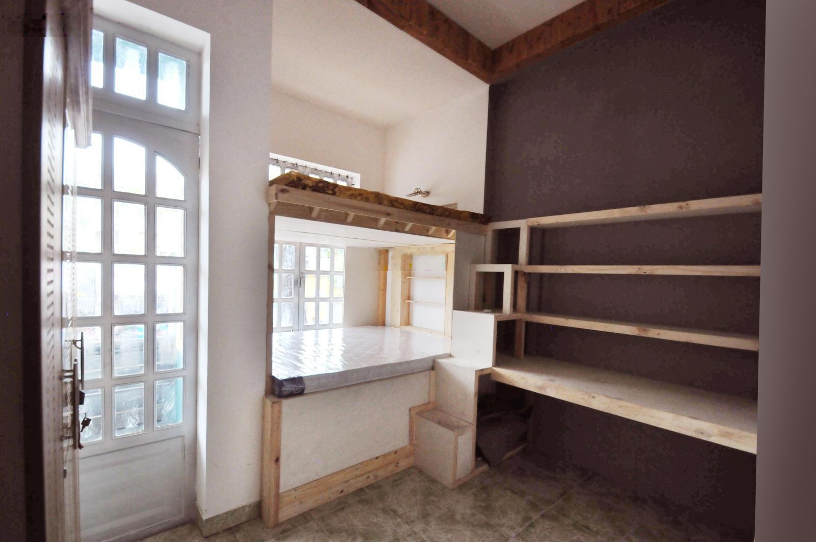 Cho thuê phòng trọ 2 giường, ban công máy lạnh quang trung gò vấp