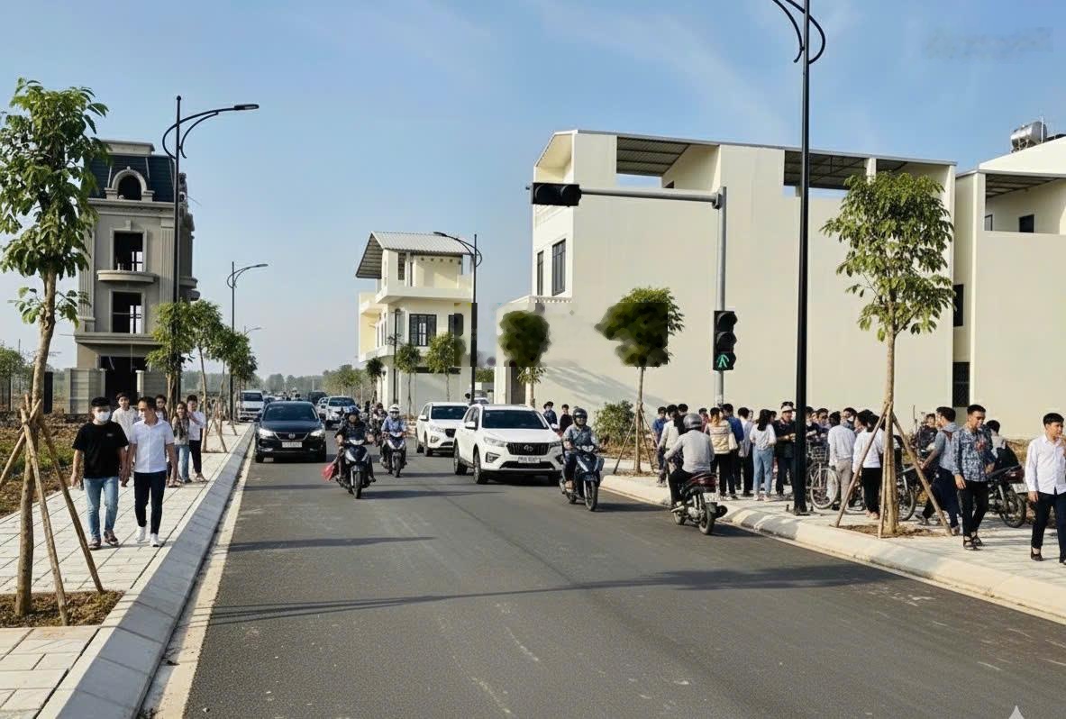Còn vài lô F0, đất đấu giá giáp KĐT Nam Vĩnh Yên