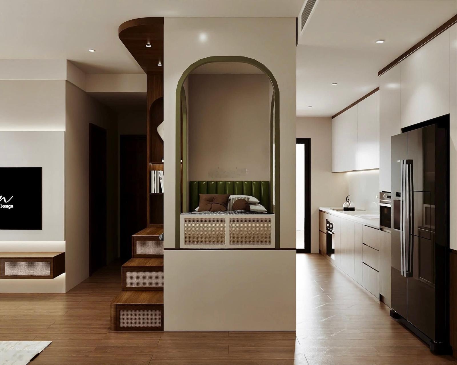 CÒN 1 CĂN DUY NHẤT!! Cho thuê CC 2PN, 2WC, 63m2 tại HD Mon City, Hàm Nghi, Nam Từ Liêm, 12 triệu