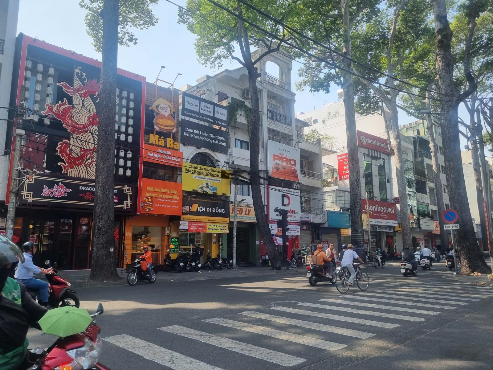 MẶT TIỀN Trần Quang Khải, Q.1 DT 4x21m 2 lầu Giá 50 triệu