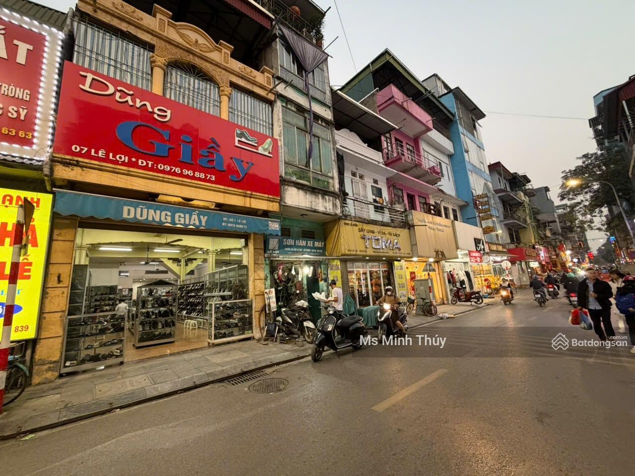 Bán nhà mặt phố tại Lê Lợi, vỉa hè rộng, kinh doanh sầm uất, diện tích 57m2 giá nhỉnh 17 tỷ
