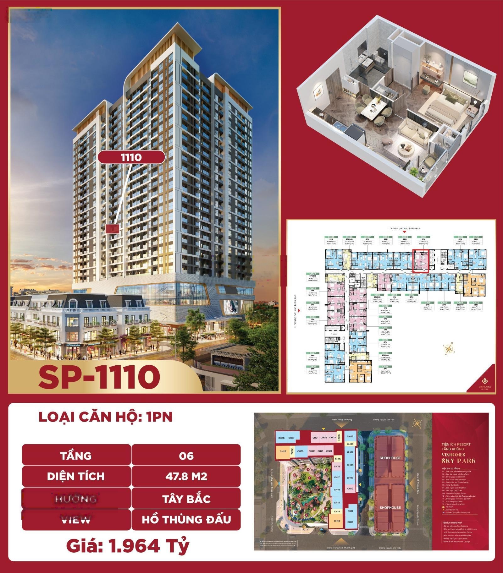 Độc quyền 3 căn siêu hót Vinhomes Sky Park Bắc Giang giá từ 2.5xx tỷ