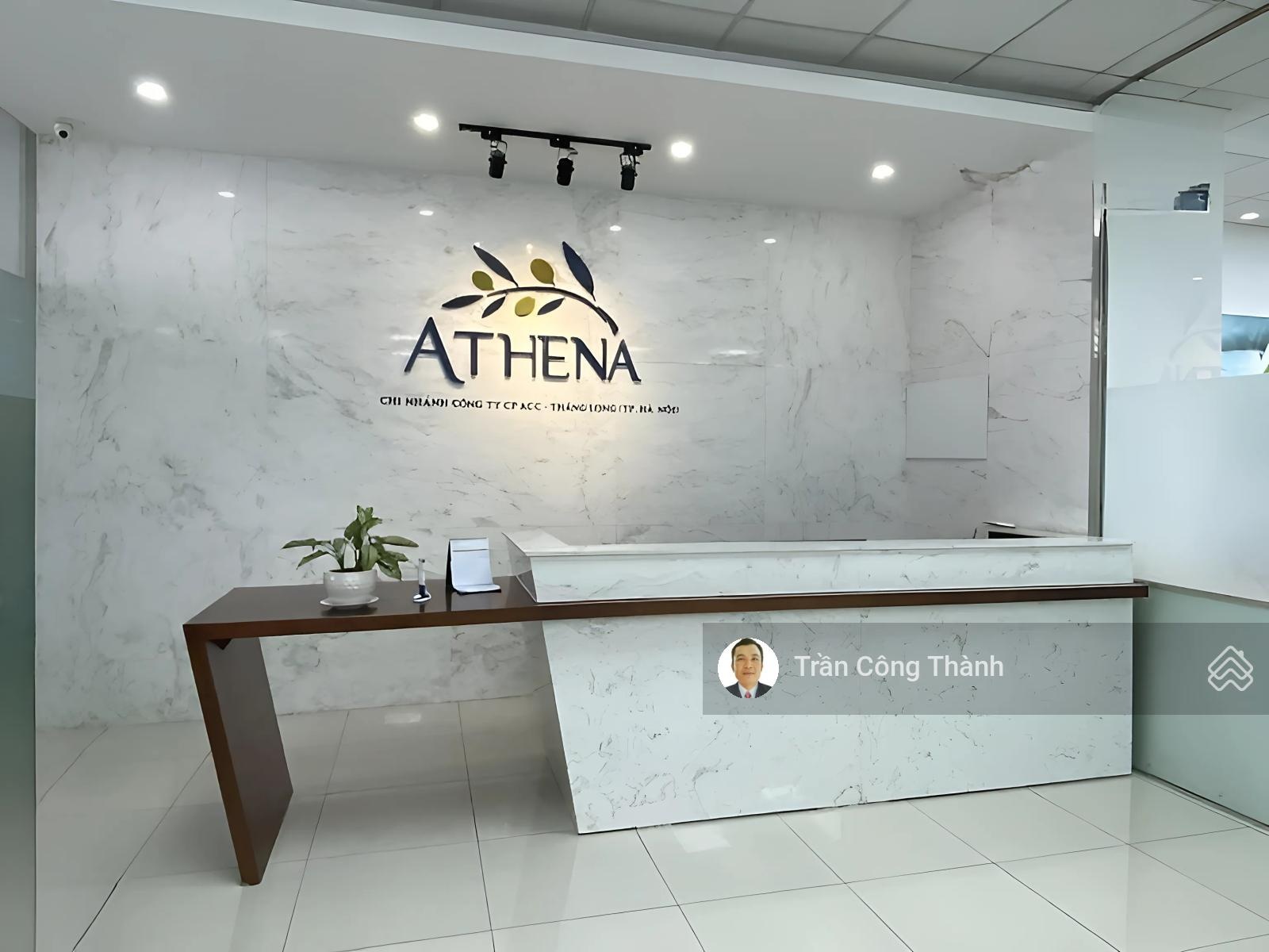 Văn phòng 244m2 giá 62 triệu/th - cao ốc Athena