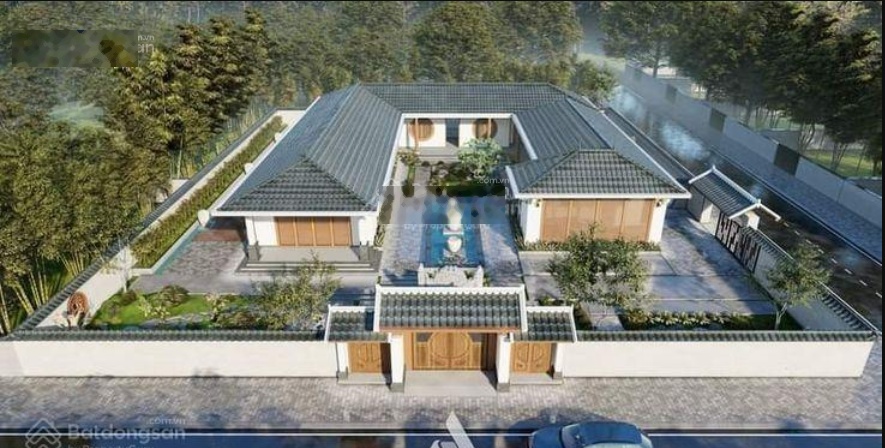 1000m2, 2 mặt tiền đường, 1/Hùng Vương, đường xe ô tô, tại khu nghỉ dưỡng Phú Đông