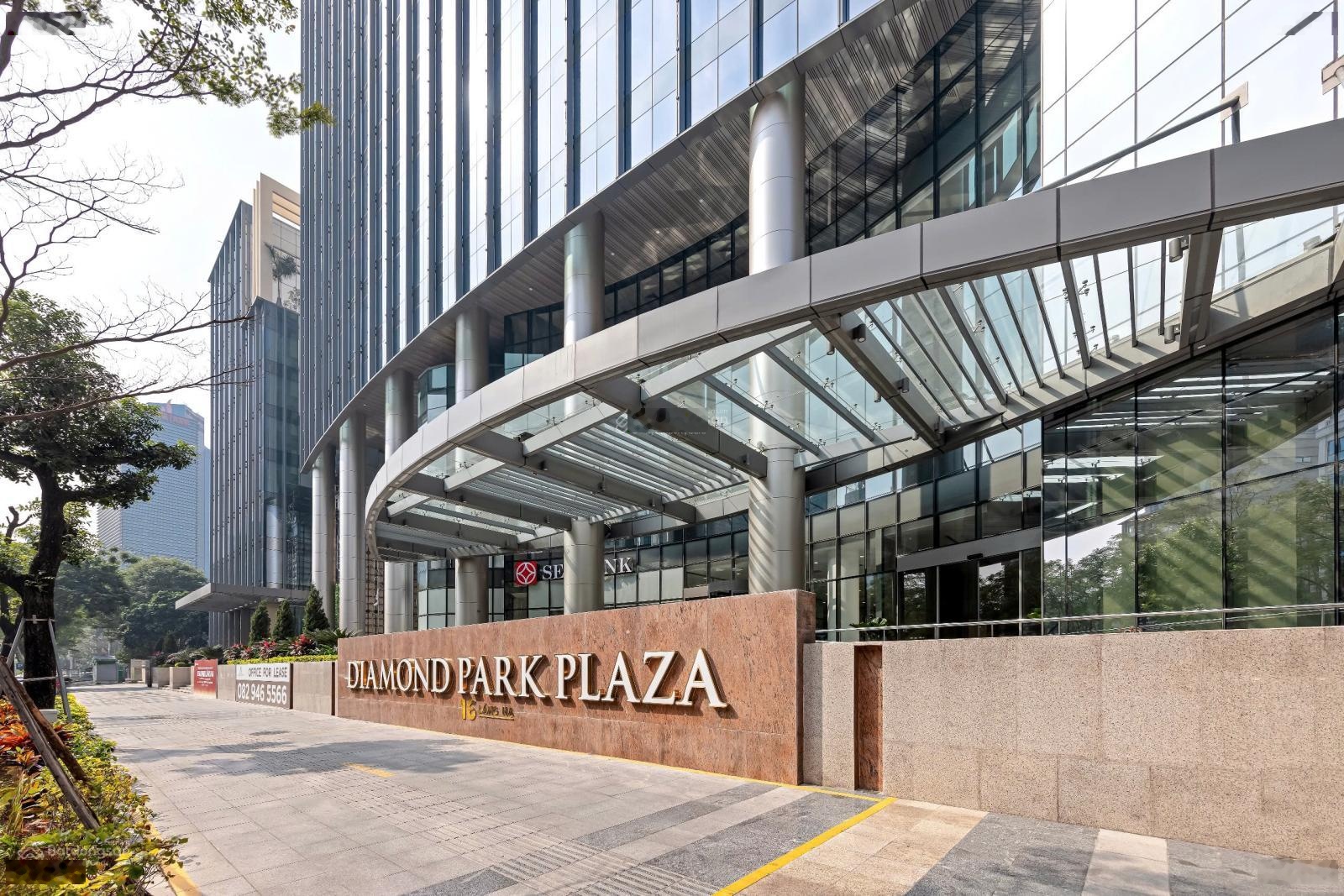 Cho thuê VP tại toà Diamond Park Plaza 16 Láng Hạ, DT linh hoạt từ 100-1000m2. Giá thuê 300k/m2/th