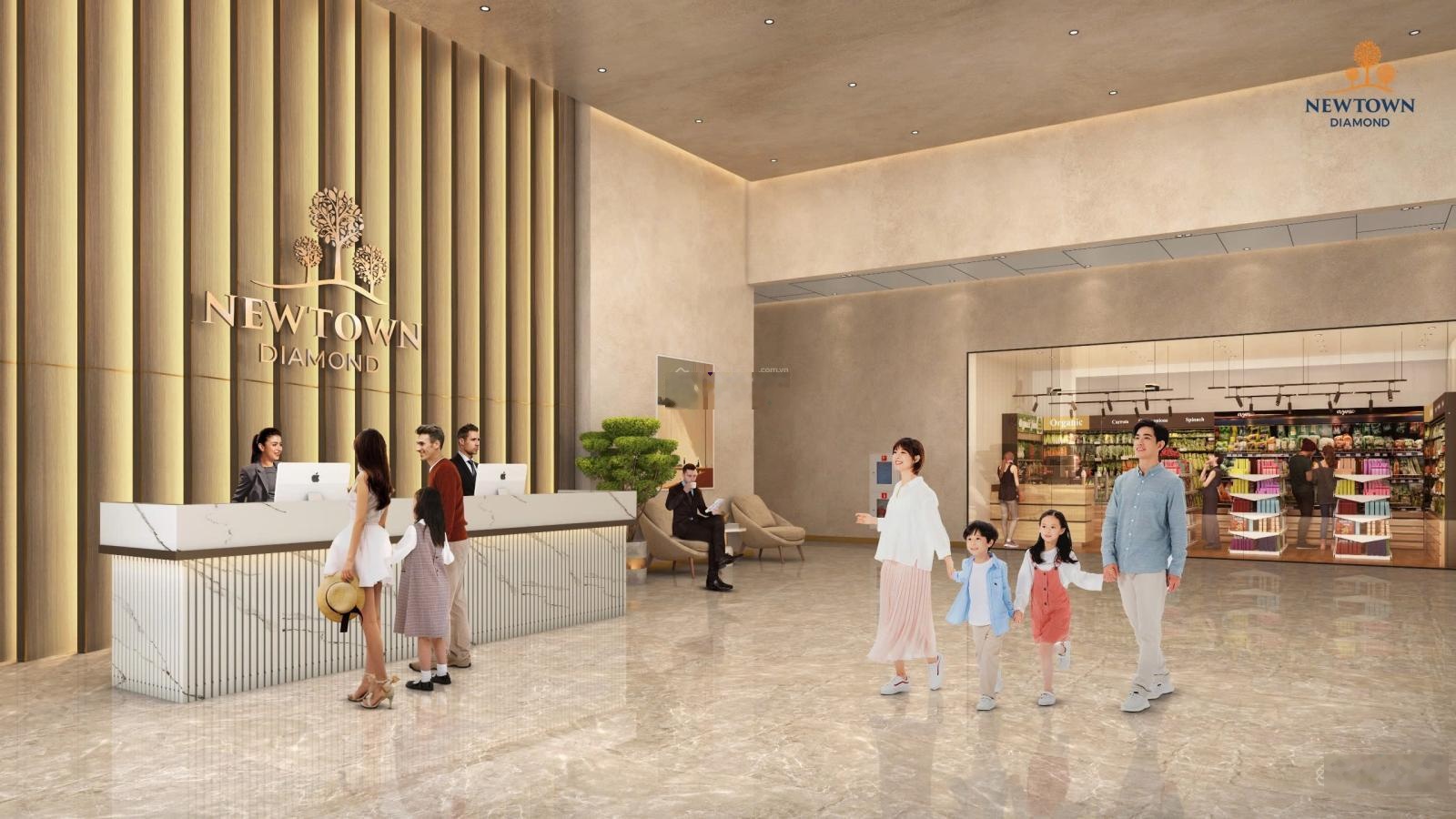 Bán căn hộ Newtown Diamond view trực diện sân golf 36 hố - tầng cao - giá gốc CĐT