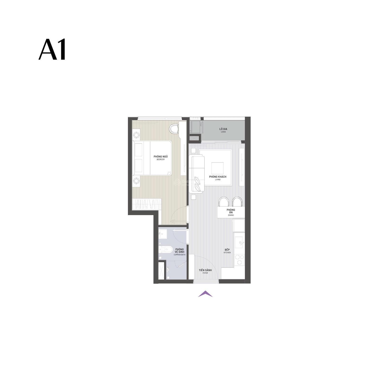 Siêu hot căn hộ 1PN tại The Ambience Hải Phòng, chỉ 320 triệu sở hữu, 42m2