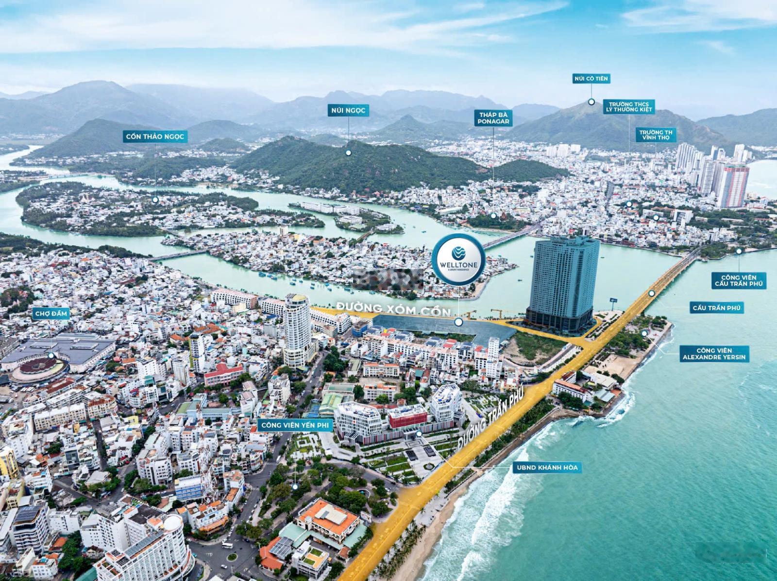 Welltone luxury residence | căn hộ mặt biển trần phú - sở hữu lâu dài giữa trung tâm nha trang