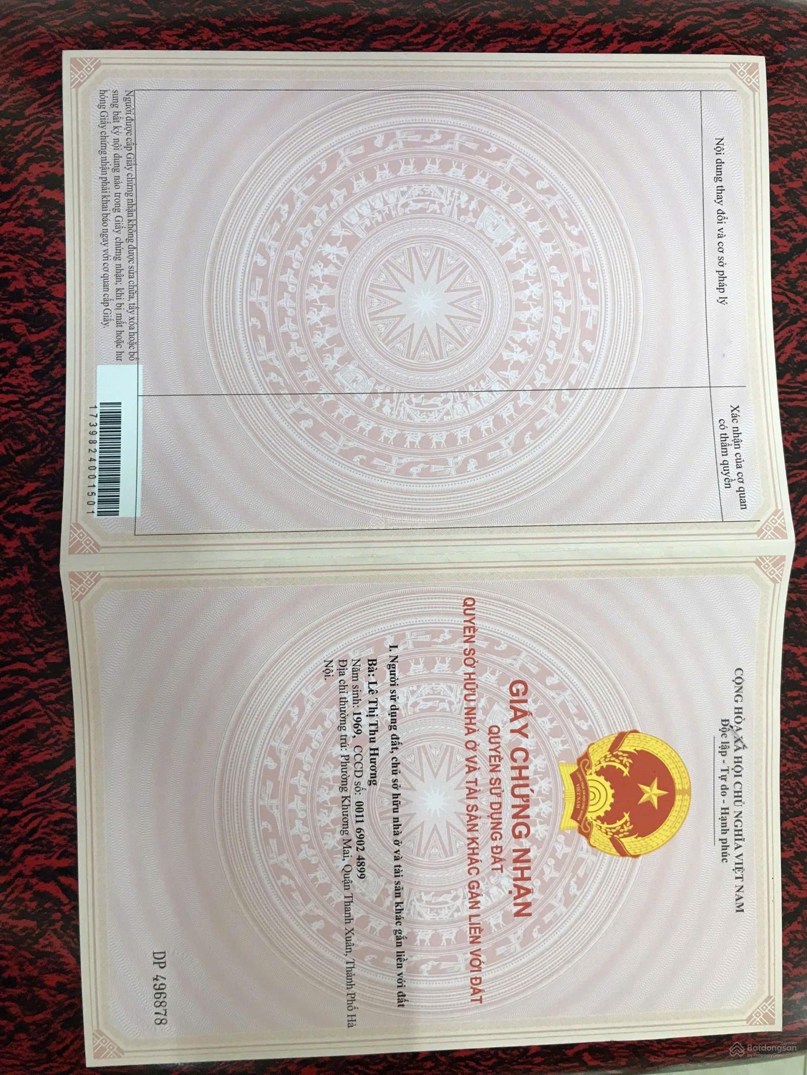 Nhà đất chính chủ gần cổng chào Diễn Trường