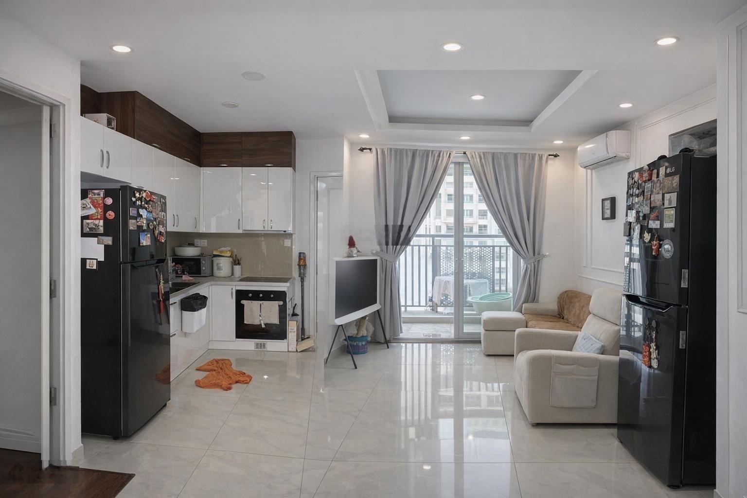 1 căn duy nhất! 2pn - 1wc| 4,7 tỷ bao thuế phí | 57m2 | saigon mia full nội thất.view mát