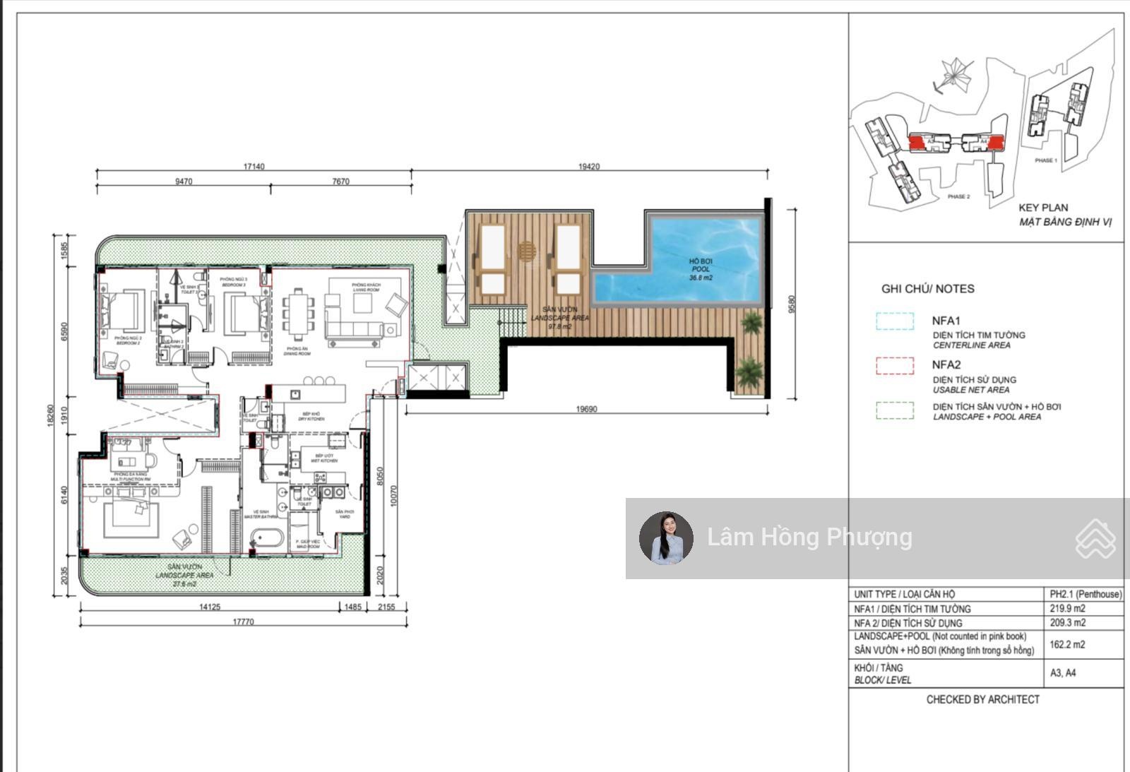 Bán penthouse 219m2 Eaton Park Q2 giá 88.13 tỷ đóng 5% ký HĐMB giỏ hàng trực tiếp CĐT 0911204455