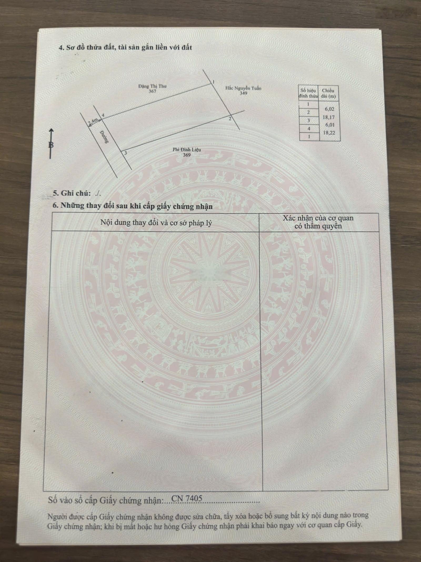 Chỉ 1tỷ6 mảnh 108m2 full thổ, gần biển, mặt đường lớn, vị trí siêu đẹp, pháp lý rõ ràng