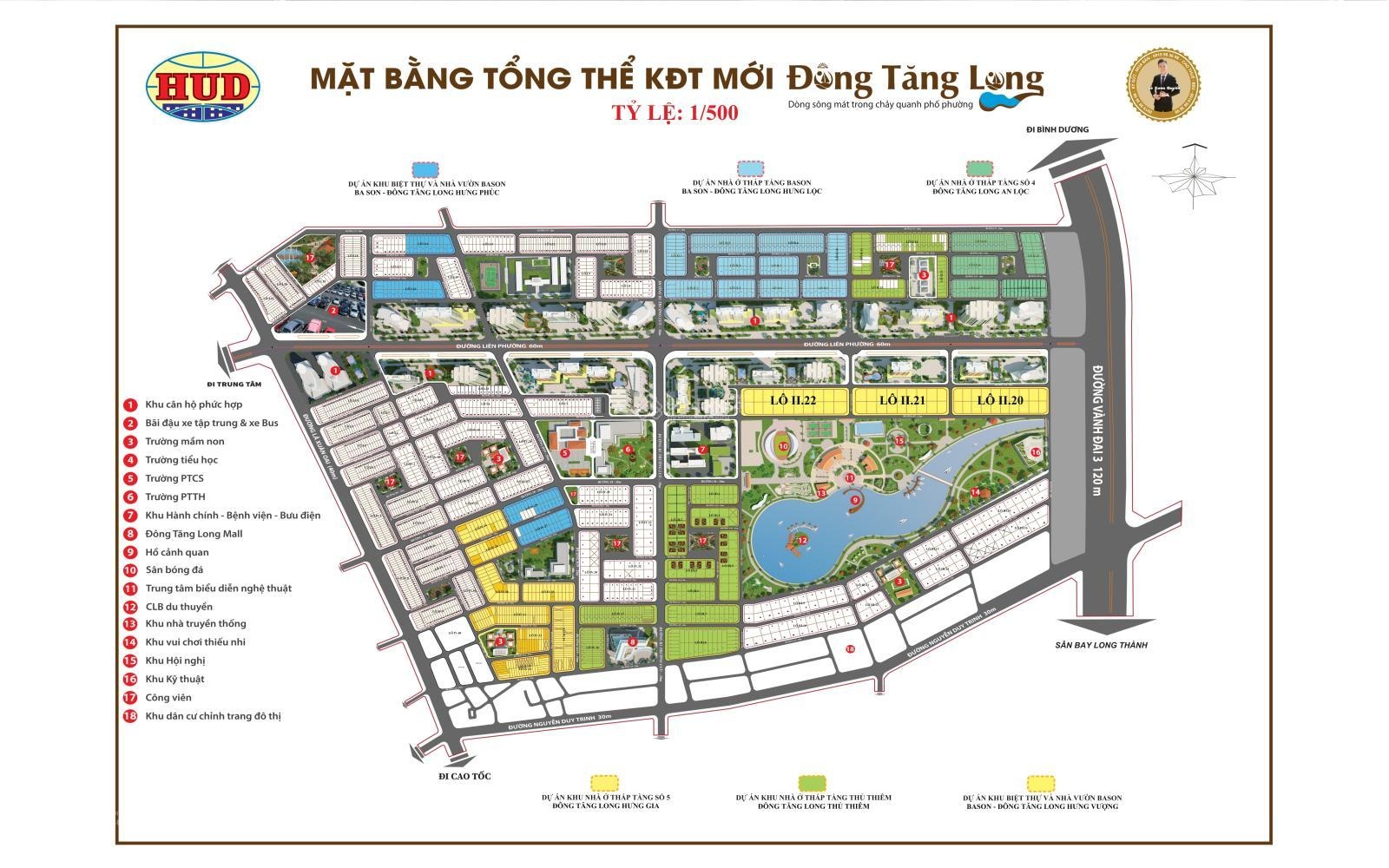 Chính thức ra mắt siêu Dinh Thự view trực diện mặt hồ tại KĐT Đông Tăng Long.