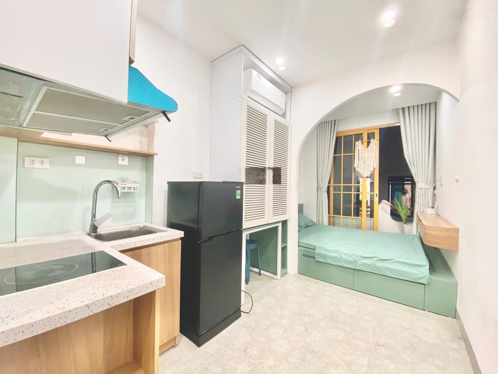 Cho thuê phòng trọ Đình Thôn full nội thất y hình - thiết kế hiện đại - xách vali vào được luôn