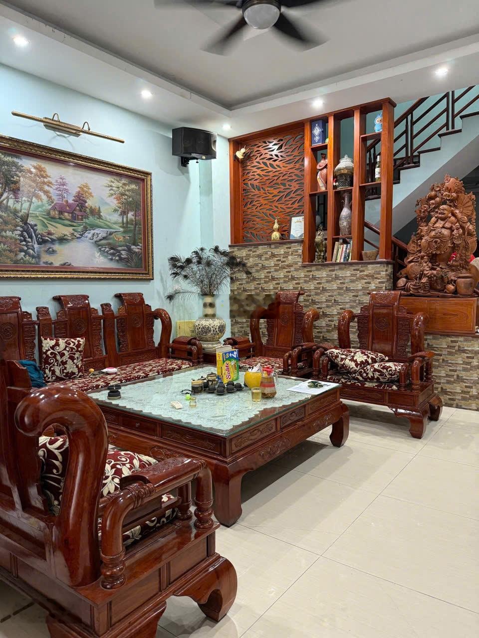 Bán nhà 3 tầng siêu đẹp trục đường 22m nhìn cũng greenpeal khu khả lễ phường võ cường, Bắc Ninh