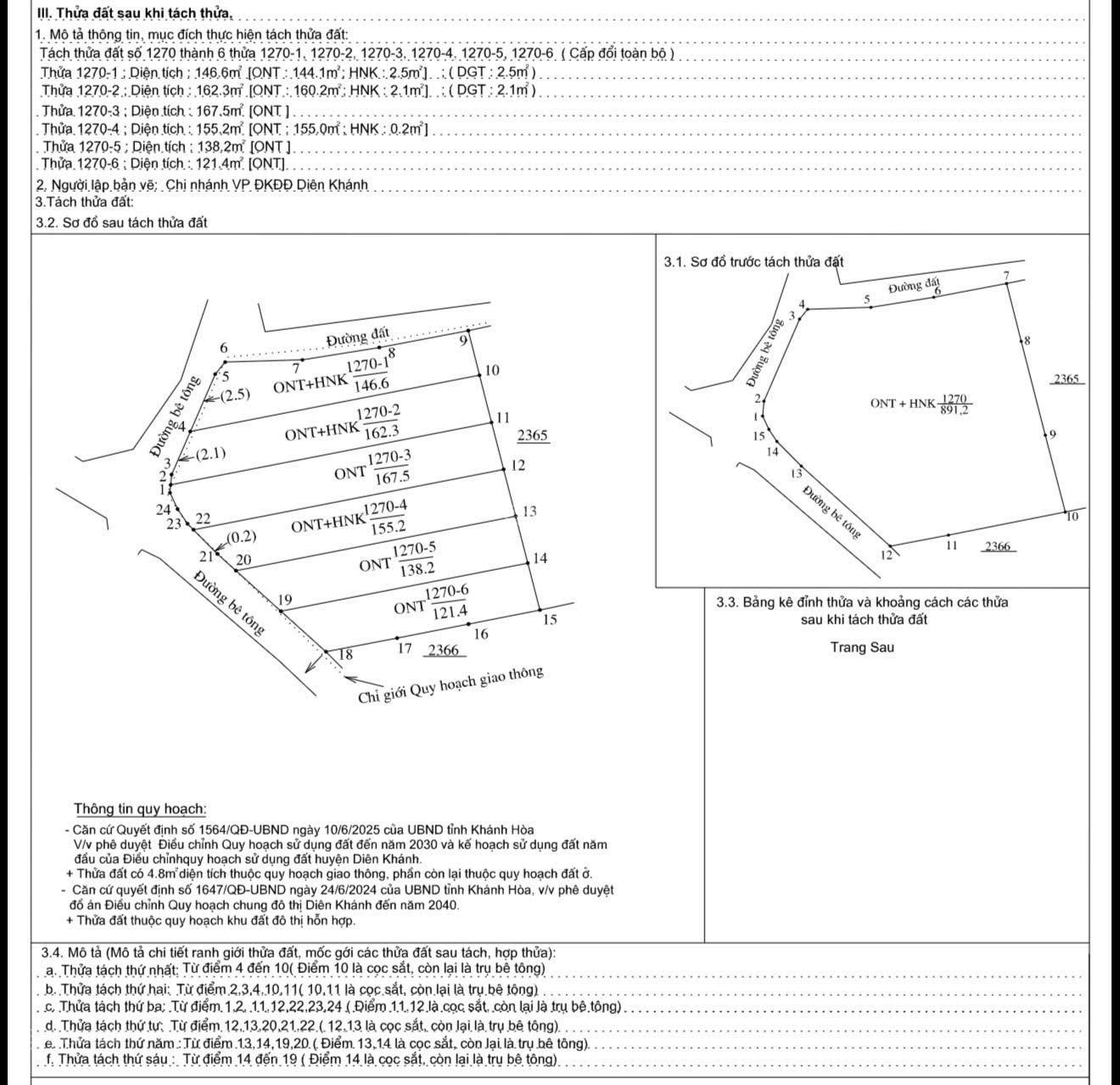 Chỉ 1tỷ578 cho lô 121m2 thổ cư, Thôn Phước Trạch, Xã Diên Khánh
