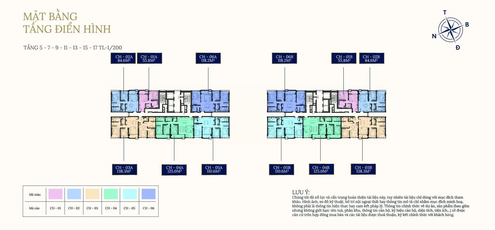Sở hữu căn góc 3 phòng ngủ 110,6m² view hồ tây, tiện ích 5 sao