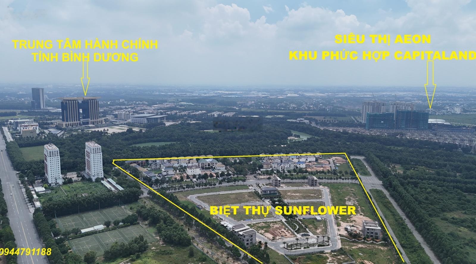 Biệt Thự 40 Triệu/m² Cách Trung Tâm Hành Chính Tỉnh Bình Dương 500 M