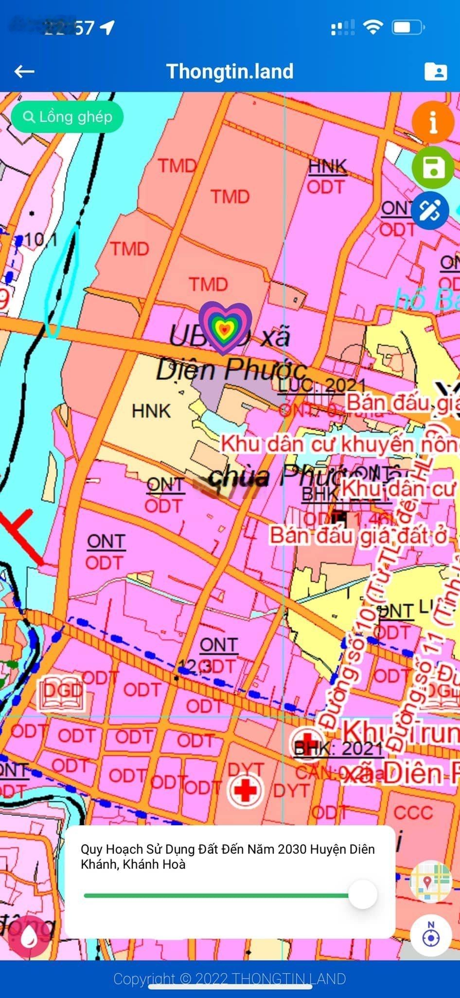 Đất thổ cư mặt tiền đường Tỉnh Lộ 8 đường nhựa rộng, quy hoạch 42m, Diên Phước, Diên Khánh