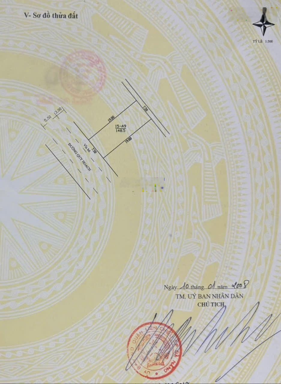 Hàng hiếm Bàu Mạc 3 ngang 7.5m sát biển