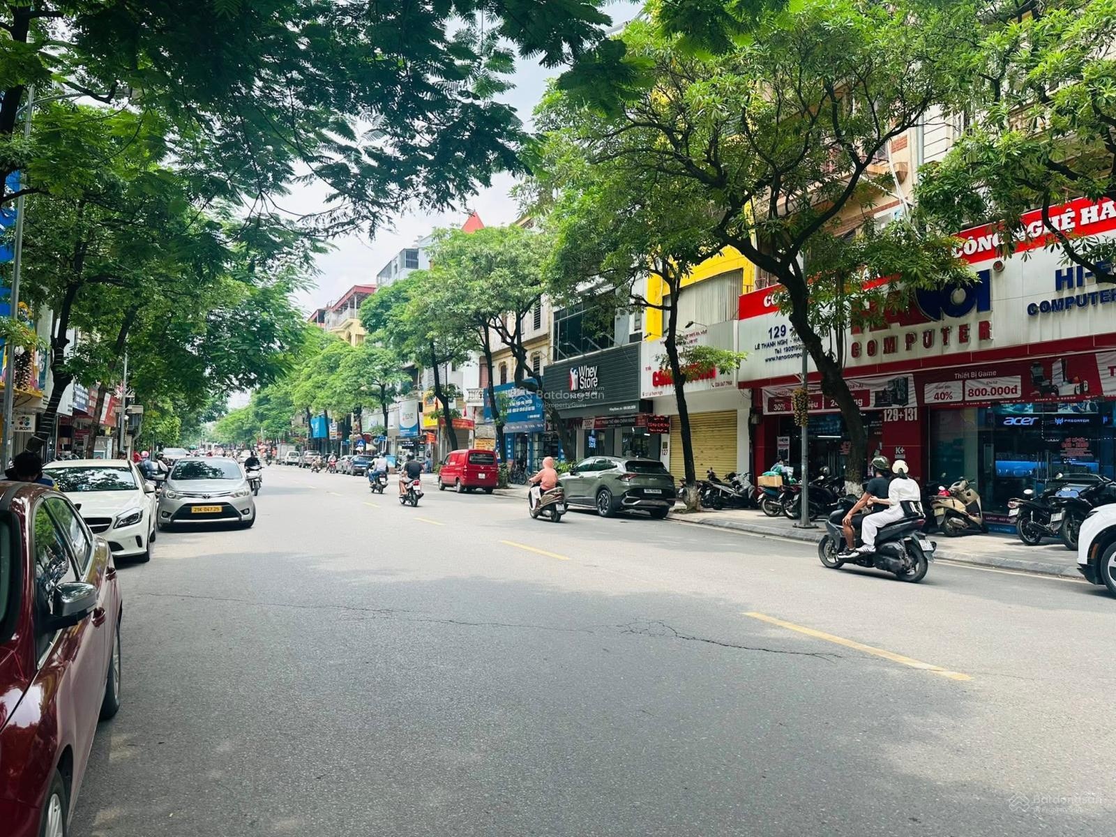 Bán nhà mặt phố Lê Thanh Nghị, 34,6 tỷ, 62m2, MT 5.2 mét 5 tầng, Kinh Doanh Quận Hai Bà Trưng
