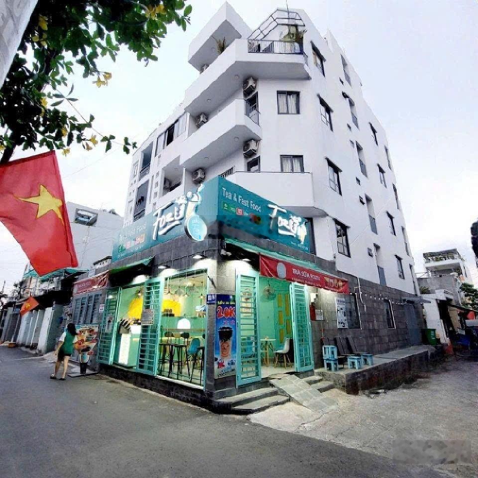 Bán căn hộ dịch vụ DT 11x20m đúc 5 tầng đường Số 21, phường 8, GV giáp Quang Trung giá 28 tỷ TL