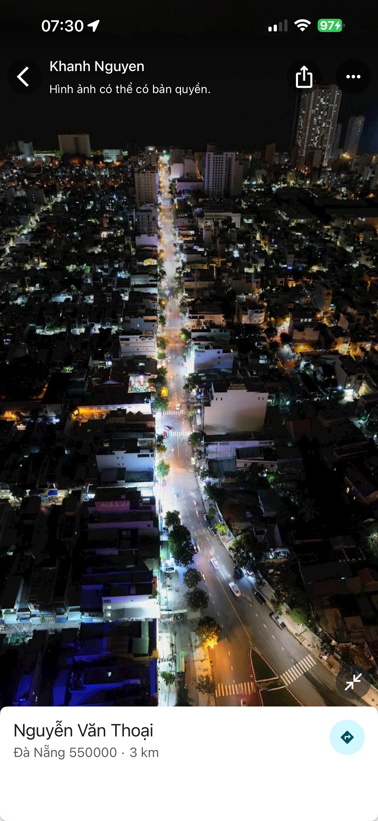 Góc hai mặt tiền nguyễn văn thoại gần biển