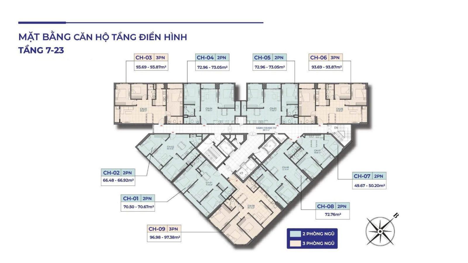 Căn hoa hậu 3PN Động Lực Tower (DLT) Vị trí 130 Hạ Đình, sở hữu sổ đỏ lâu dài