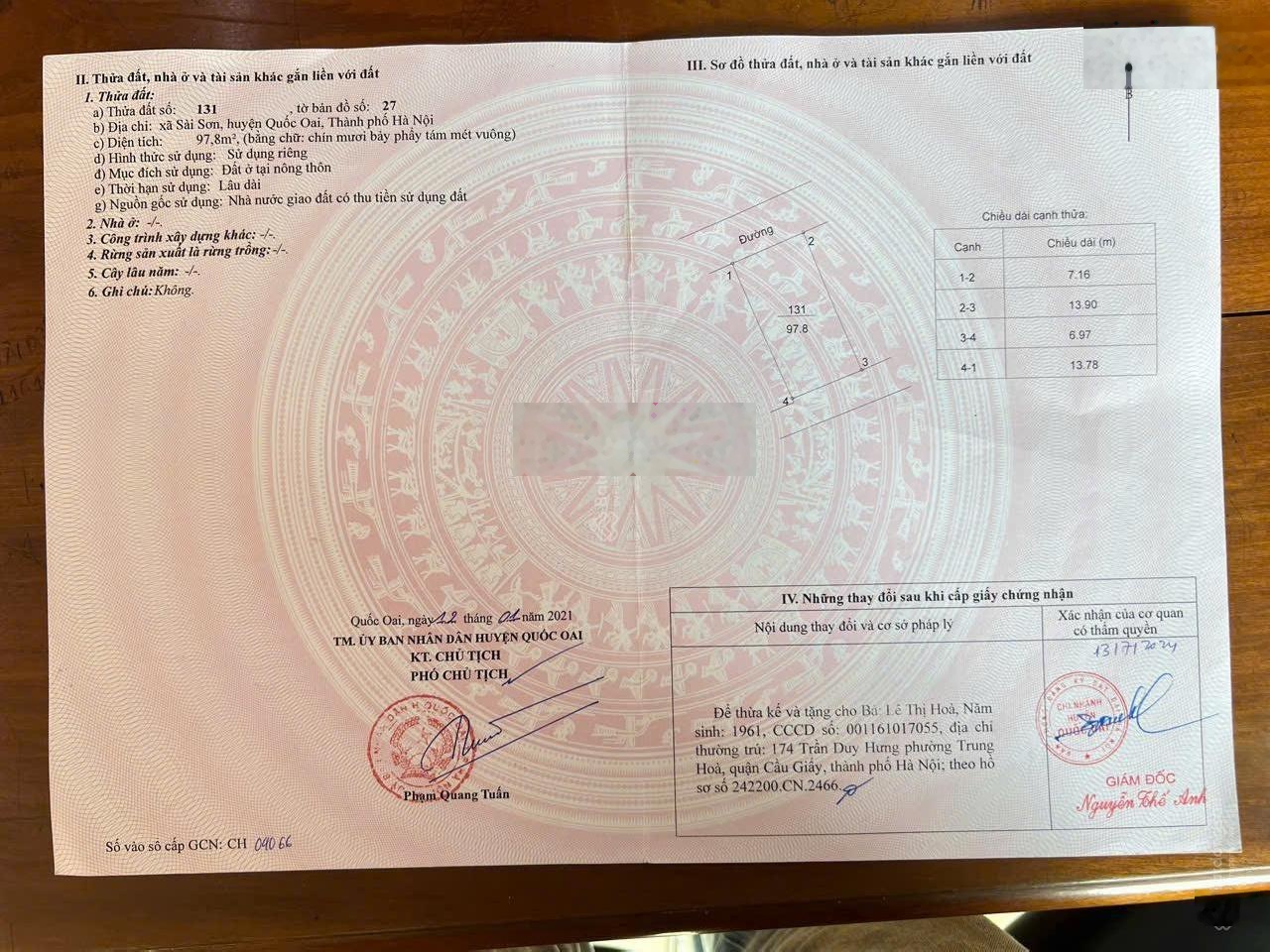 Đất khu du lịch Chùa Thầy ngõ ô tô thông