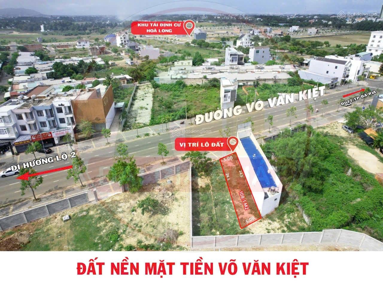 Mặt tiền Võ Văn Kiệt - Giá tốt chỉ 4tỷ3- Đất đẹp mở kinh doanh, sổ hồng